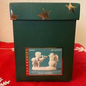 Dept 56 Snowbabies figurine “Deer Friends”